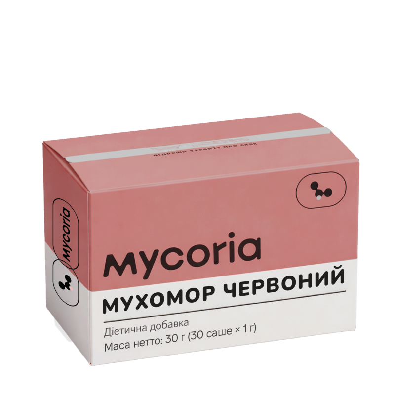Мухомор червоний — саше 1 г, 30 шт